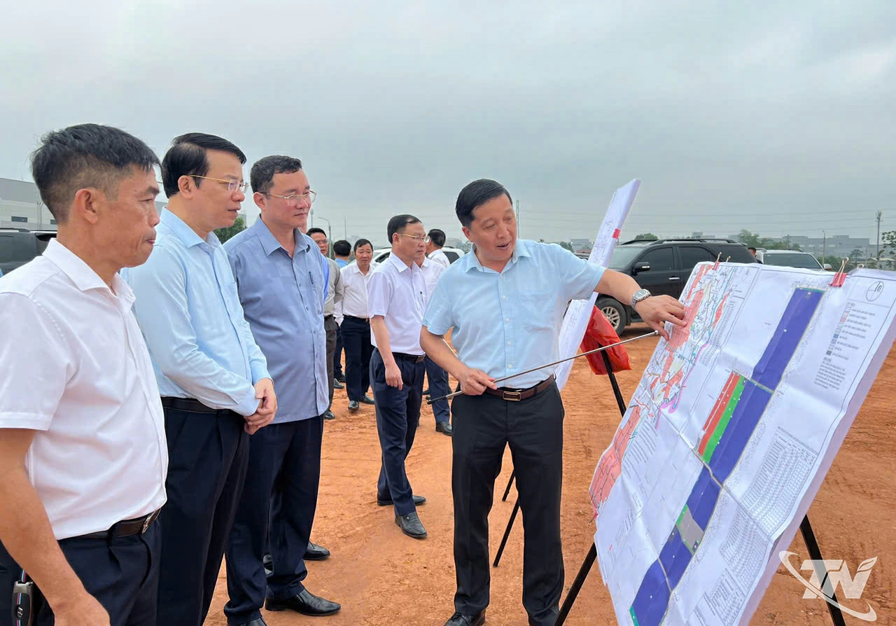 Ban Quản lý các khu công nghiệp tỉnh báo cáo tiến độ Dự án KCN Yên Bình 2.