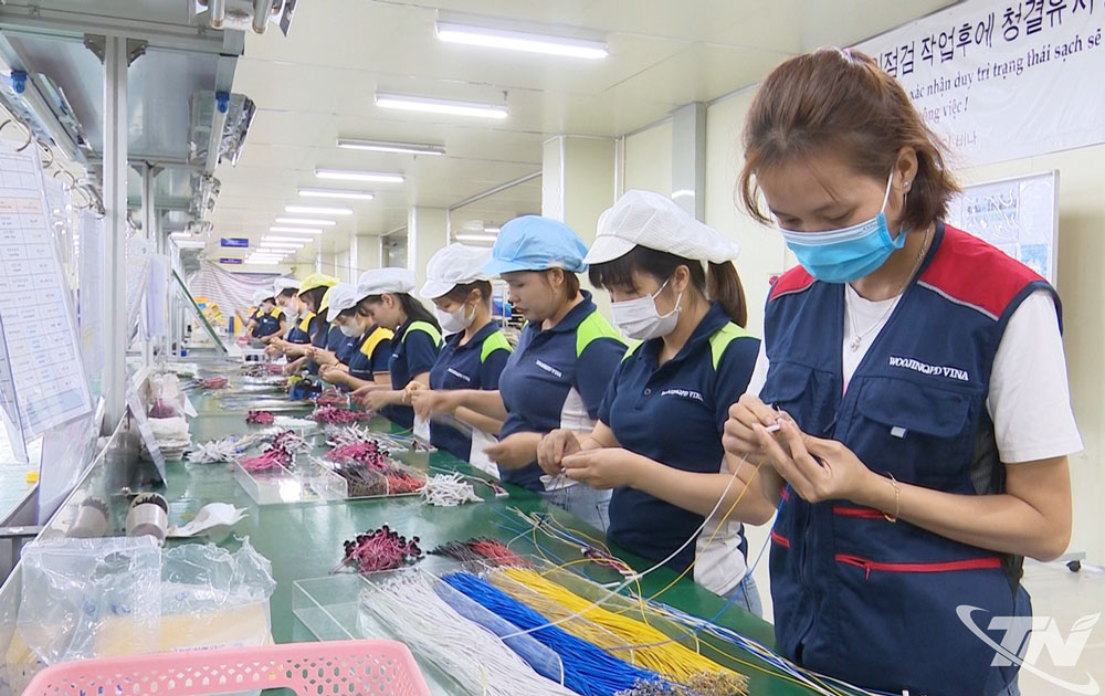 7 tháng năm 2025, các khu công nghiệp trên địa bàn tỉnh Thái Nguyên tạo thêm việc làm mới cho hơn 10 nghìn lao động.