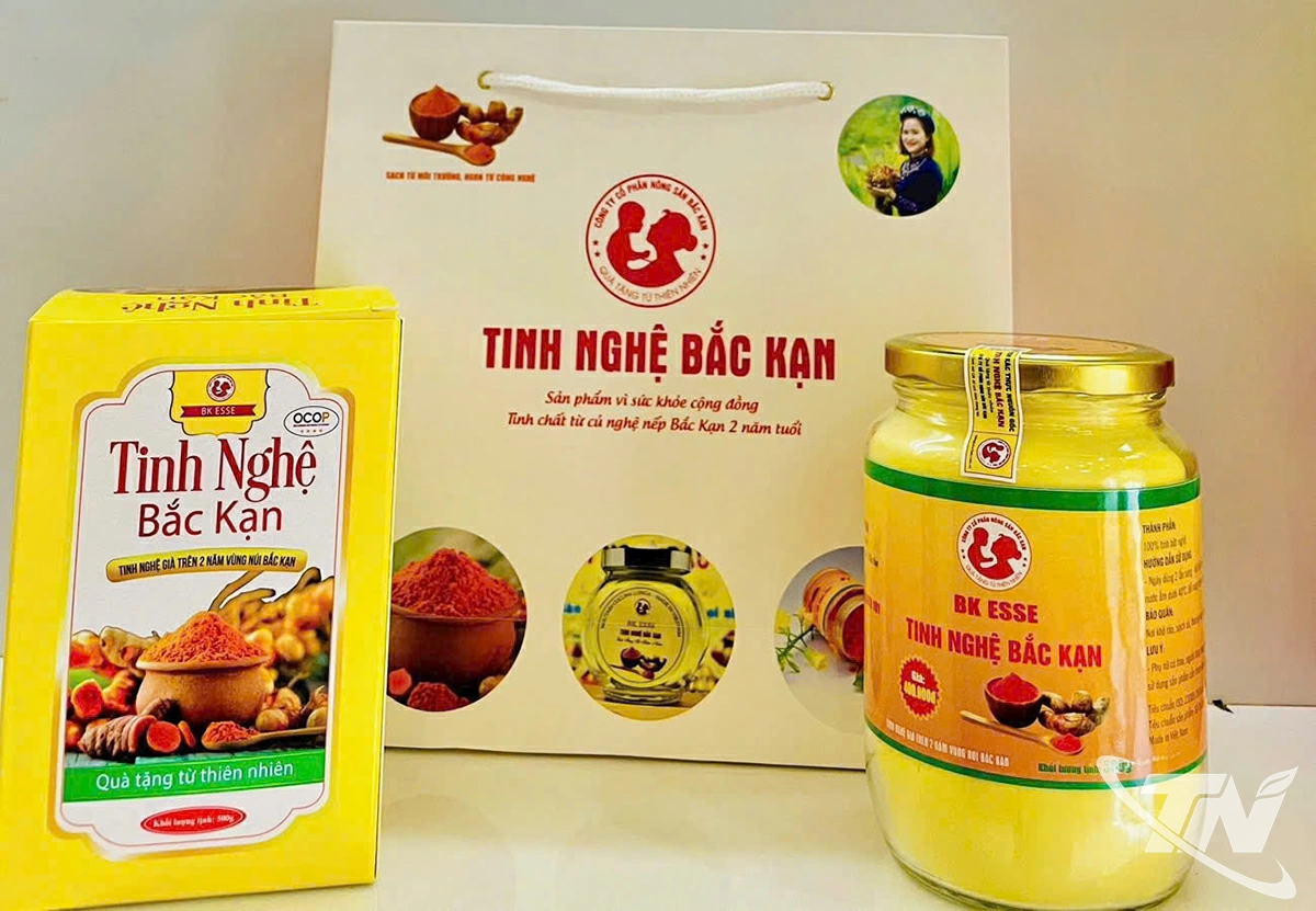 inh nghệ Bắc Kạn của Công ty cổ phần Nông sản Bắc Kạn là 1 sản phẩm của tỉnh Thái Nguyên được Bộ Công Thương công nhận công nghiệp nông thôn tiêu biểu cấp quốc gia năm 2025.