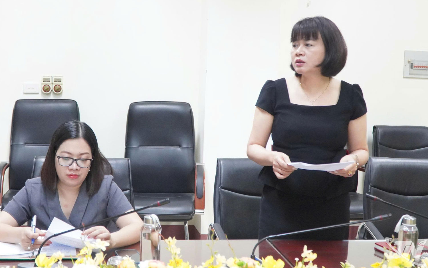 Đại biểu thảo luận tại Hội nghị.