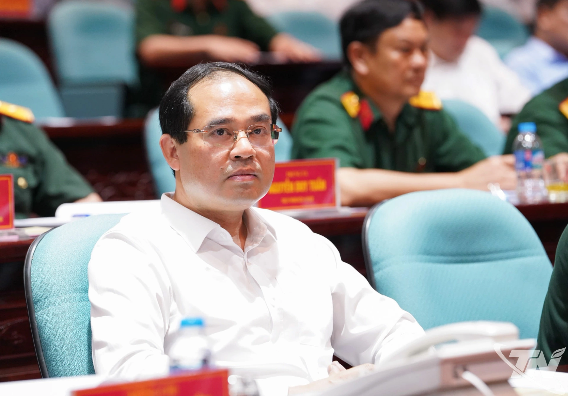 Đồng chí Bí thư Tỉnh ủy Thái Nguyên Trịnh Xuân Trường dự Hội nghị tiếp xúc cử tri.