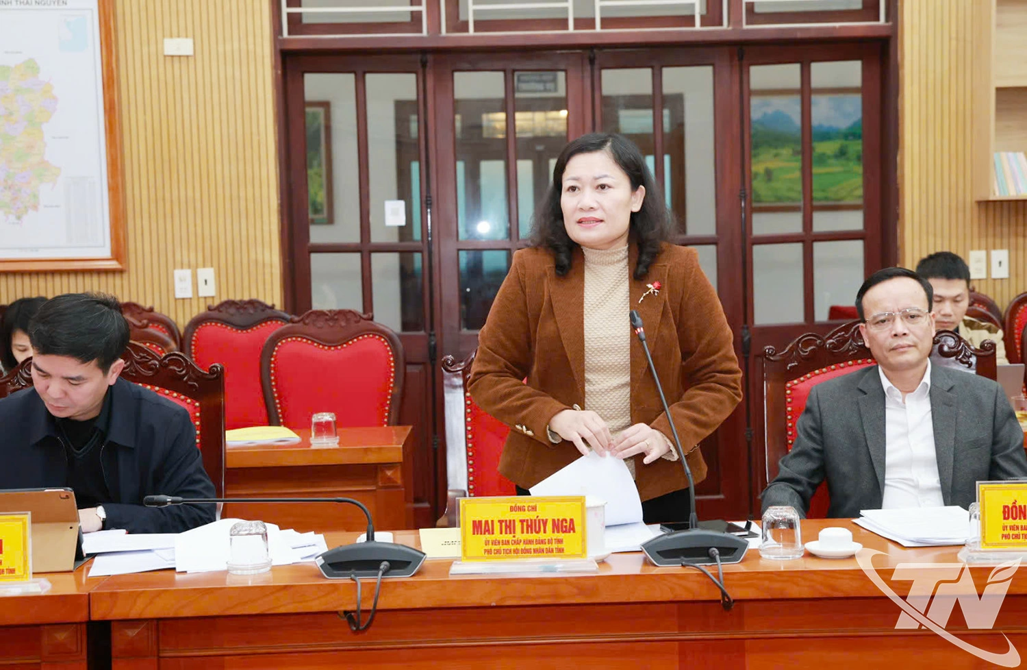 Các đại biểu đóng góp ý kiến tại Hội nghị.  