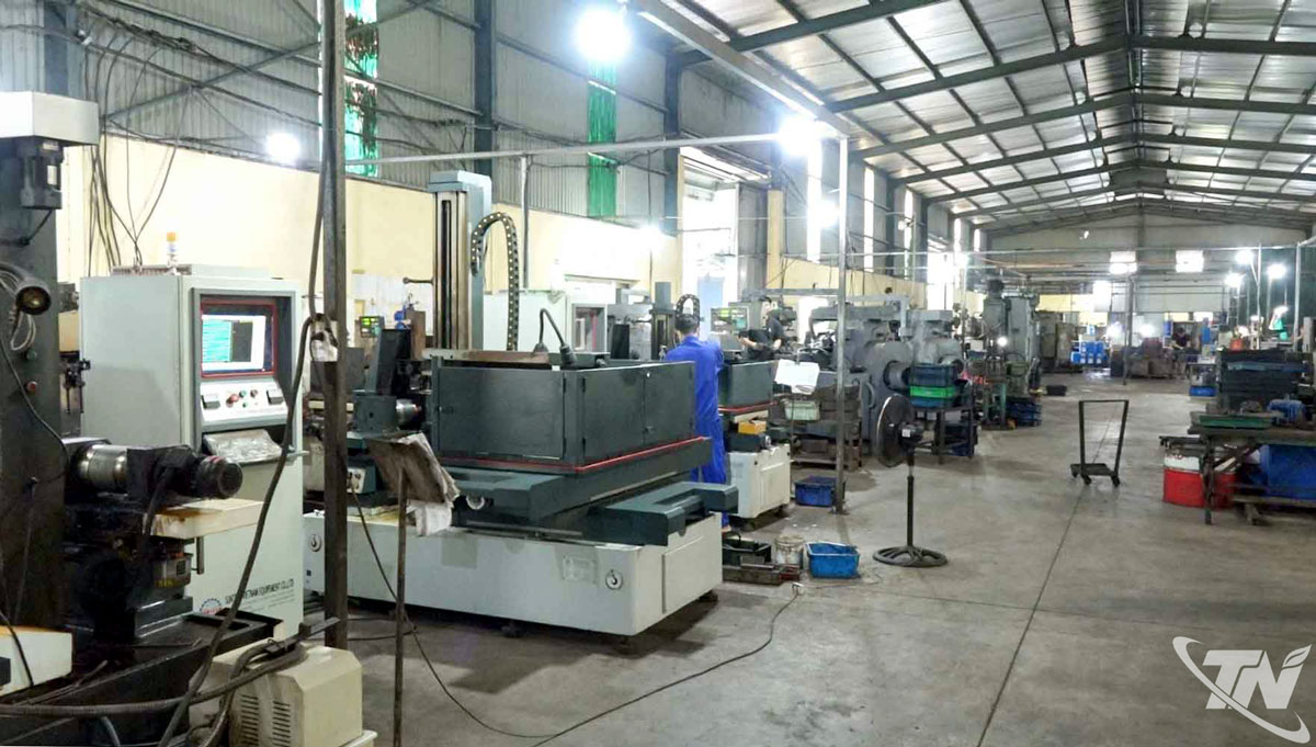 Nguồn kinh phí khuyến công giúp nhiều doanh nghiệp, cơ sở sản xuất cơ khí của Thái Nguyên đầu tư máy móc, nâng cao năng lực sản xuất