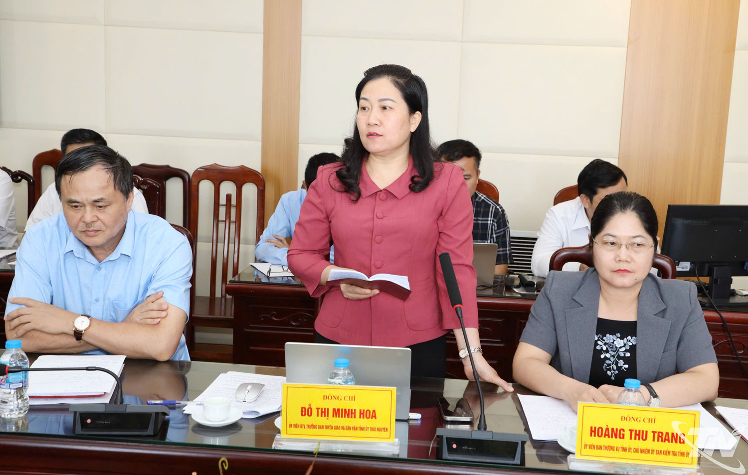Đại biểu phát biểu tại Hội nghị.
