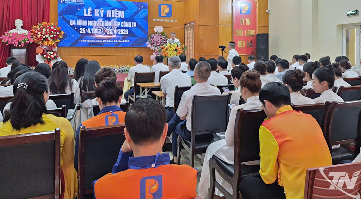 Quang cảnh lễ kỷ niệm.