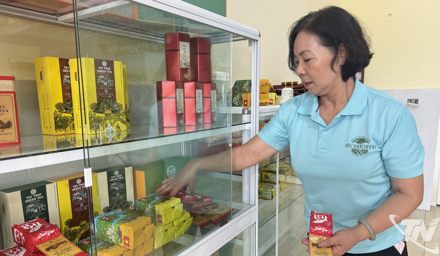 Sản phẩm của HTX được nhiều khách hàng tin dùng.