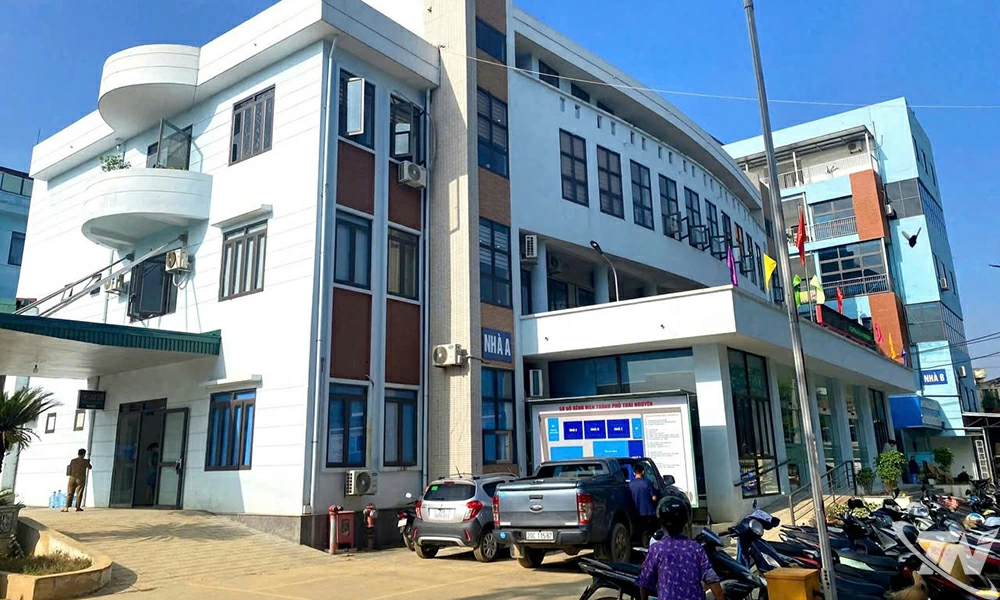 Bệnh viện Phạm Ngọc Thạch, trực thuộc Sở Y tế tỉnh Thái Nguyên.