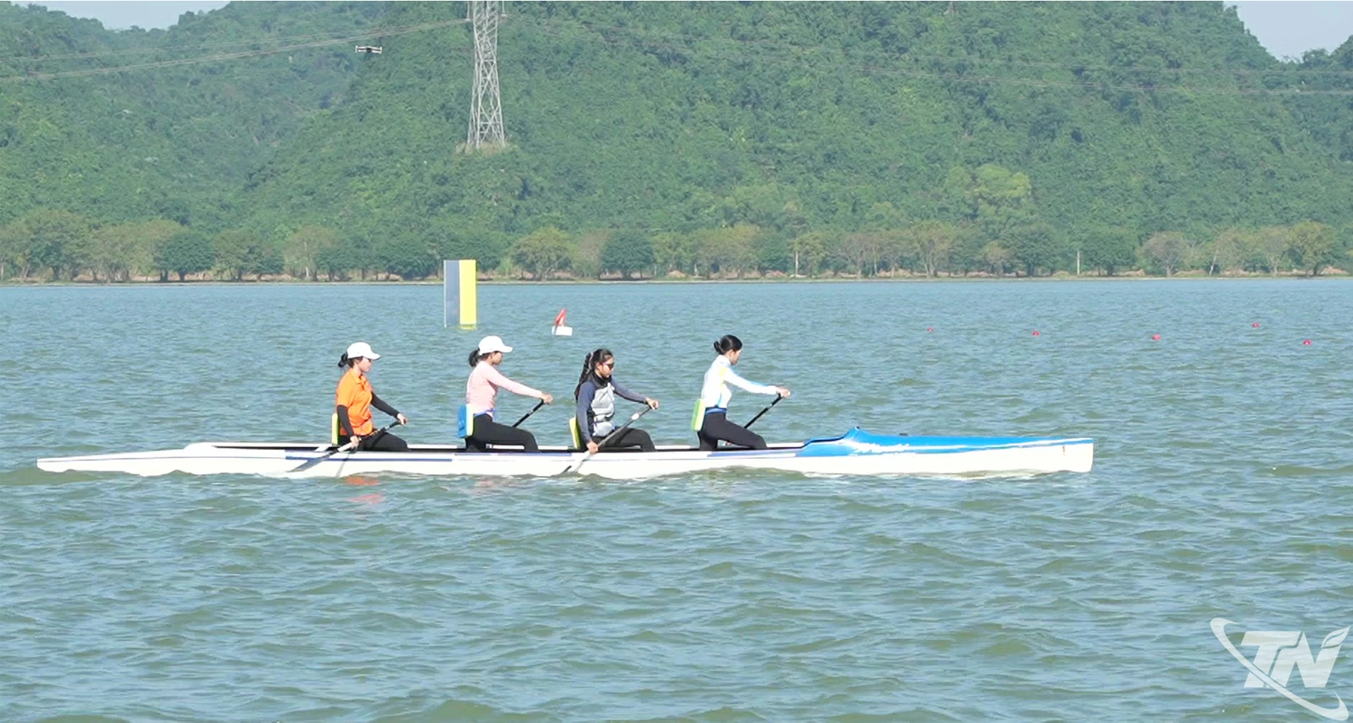 Đội tuyển Đua thuyền Thái Nguyên tập luyện cho Giải đấu mở đầu năm 2026 tại Đà Nẵng.