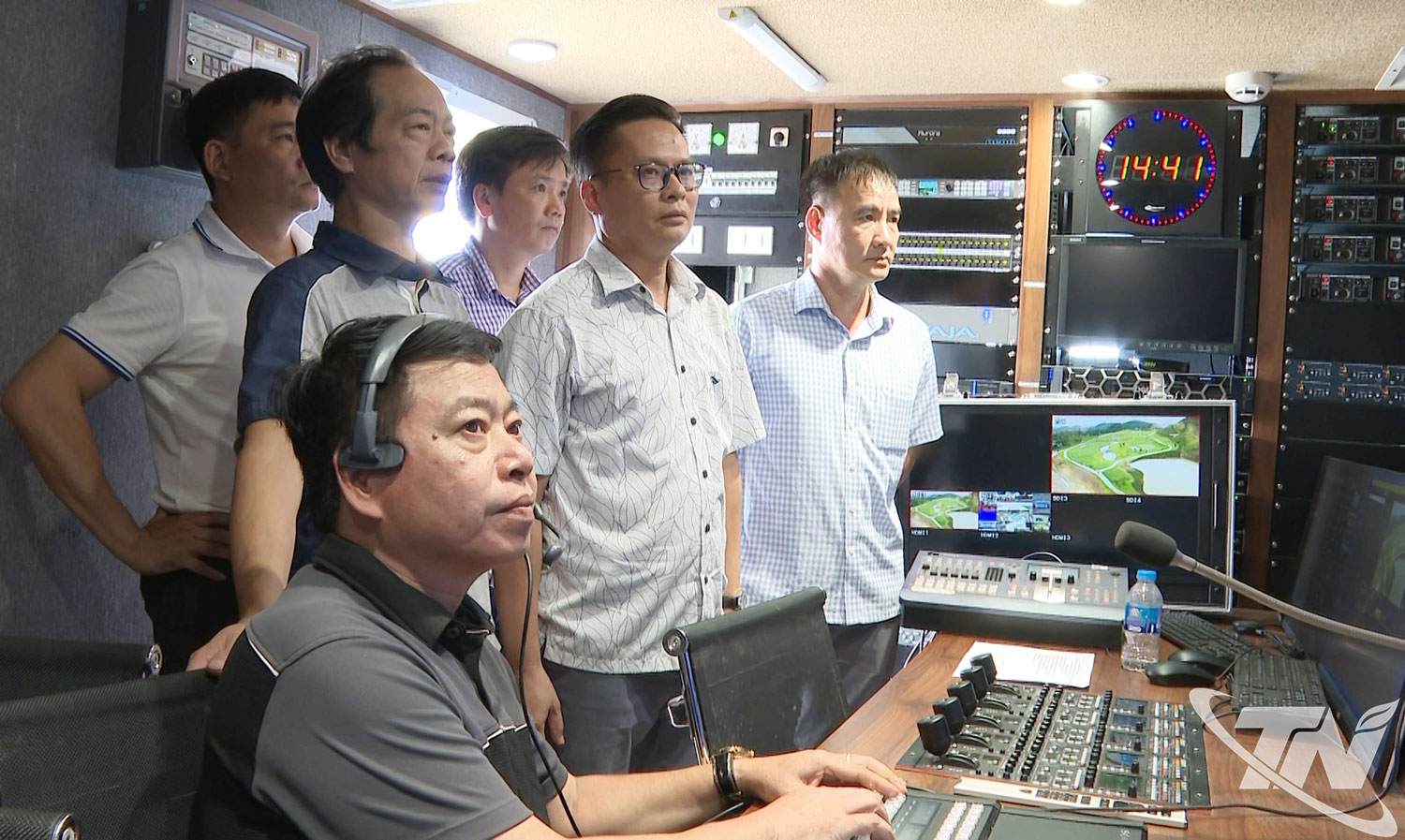 Báo và Phát thanh, Truyền hình Thái Nguyên sẵn sàng cho các điểm cầu truyền hình trực tiếp và trực tuyến.