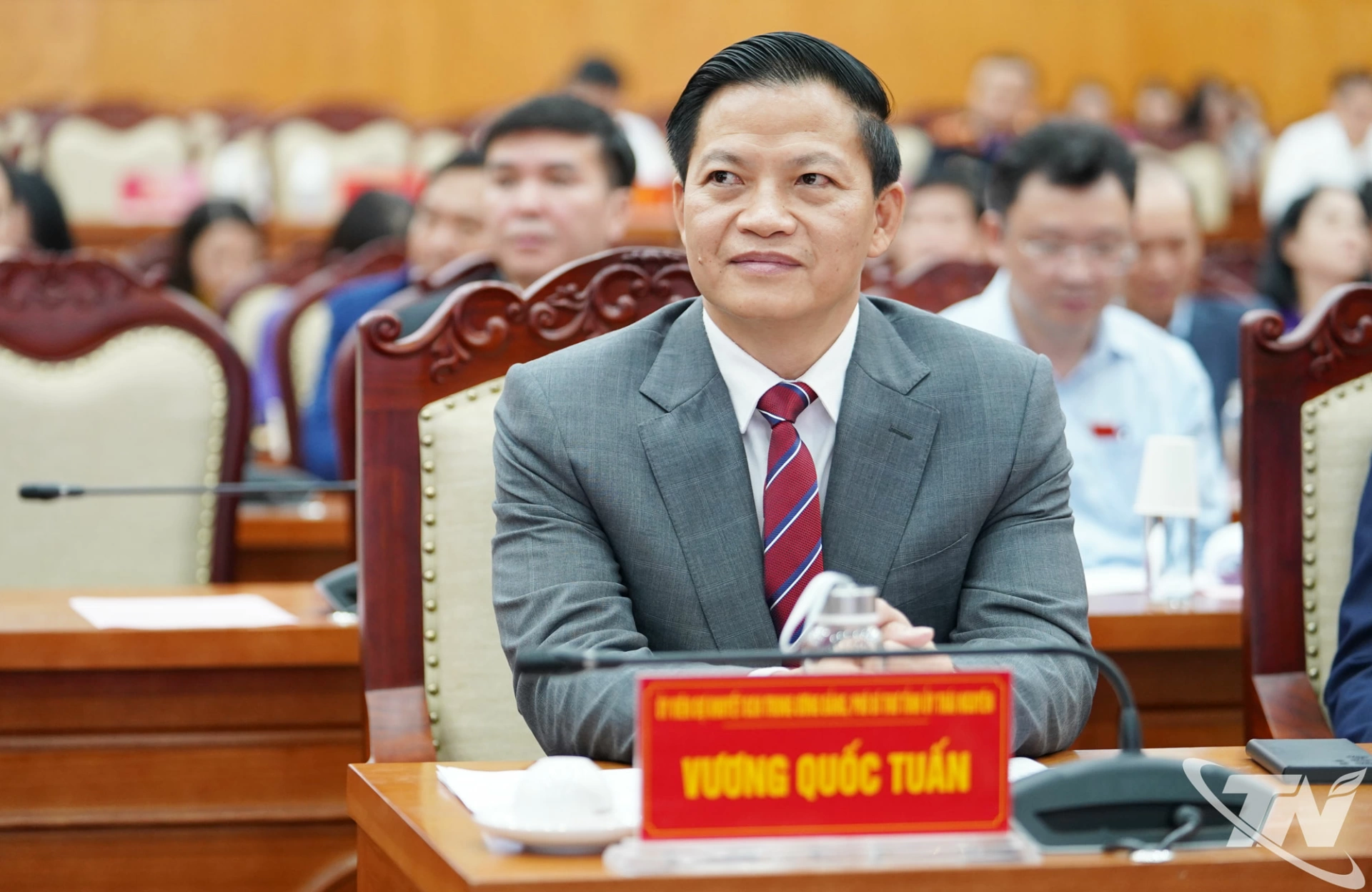 Đồng chí Vương Quốc Tuấn tại Kỳ họp.