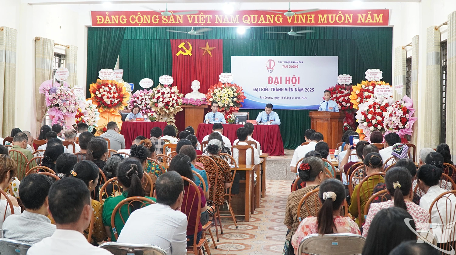 Năm 2026, Quỹ tín dụng nhân dân Tân Cương phấn đấu tổng nguồn vốn huy động đạt 75 tỷ đồng.