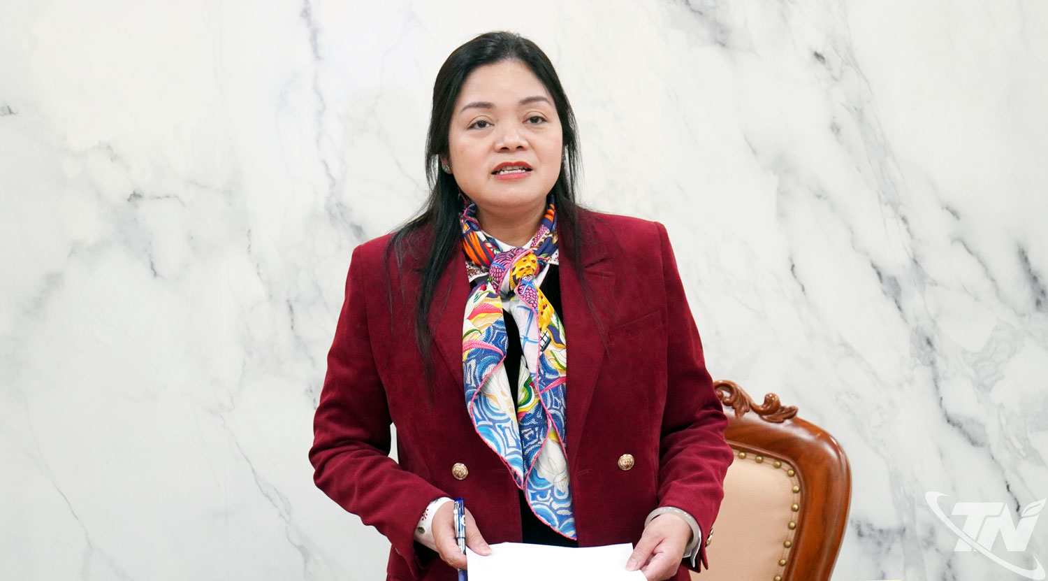 Đồng chí Phó Chủ tịch UBND tỉnh kết luận cuộc họp