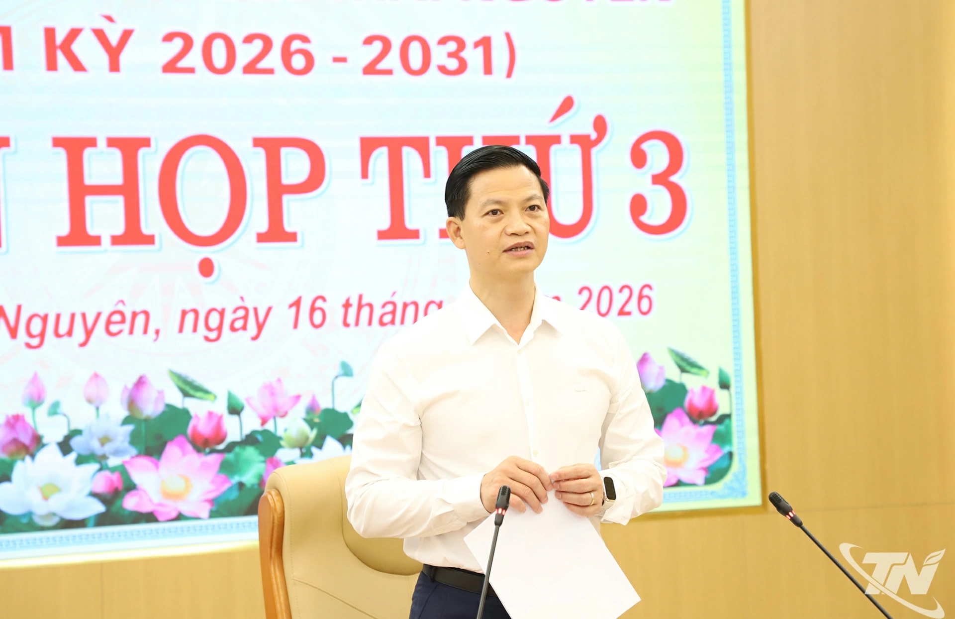 Đồng chí Chủ tịch UBND tỉnh Vương Quốc Tuấn phát biểu kết luận.