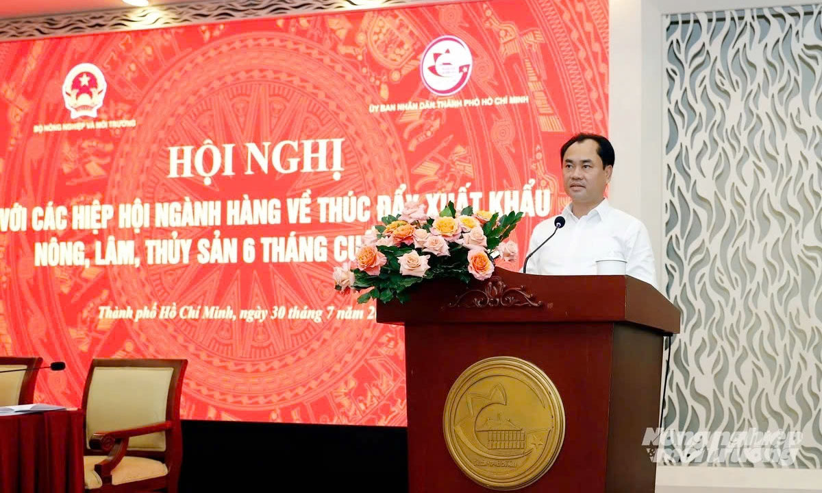 Bộ trưởng Bộ Nông nghiệp và Môi trường Trịnh Việt Hùng đánh giá những kết quả đạt được trong 6 tháng đầu năm là rất tích cực.