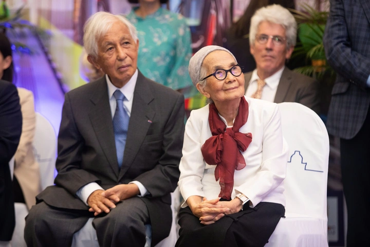 Thứ trưởng Bùi Thế Duy dự Lễ trao Huân chương Bắc đẩu Bội tinh bậc Sĩ quan cho vợ chồng Giáo sư Trần Thanh Vân và Lê Kim Ngọc - Ảnh 6.