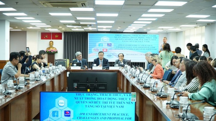 Tăng cường xây dựng, bảo hộ và thực thi quyền sở hữu trí tuệ - Ảnh 1.