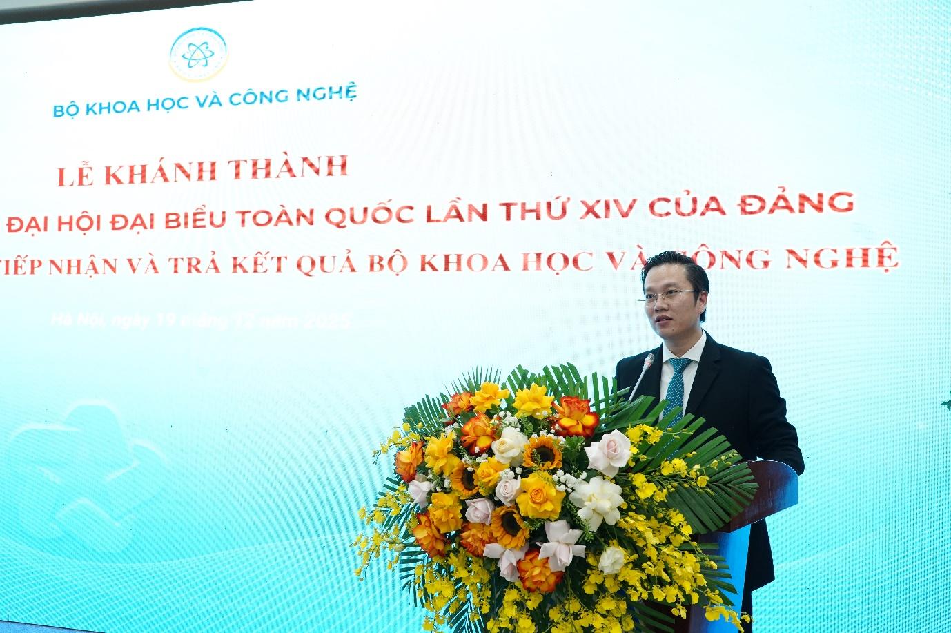 Khai trương bộ phận một cửa Bộ Khoa học và Công nghệ - công trình chào mừng Đại hội Đại biểu toàn quốc lần thứ XIV của Đảng- Ảnh 1. Khai trương bộ phận một cửa Bộ Khoa học và Công nghệ - công trình chào mừng Đại hội Đại biểu toàn quốc lần thứ XIV của Đảng- Ảnh 1.
