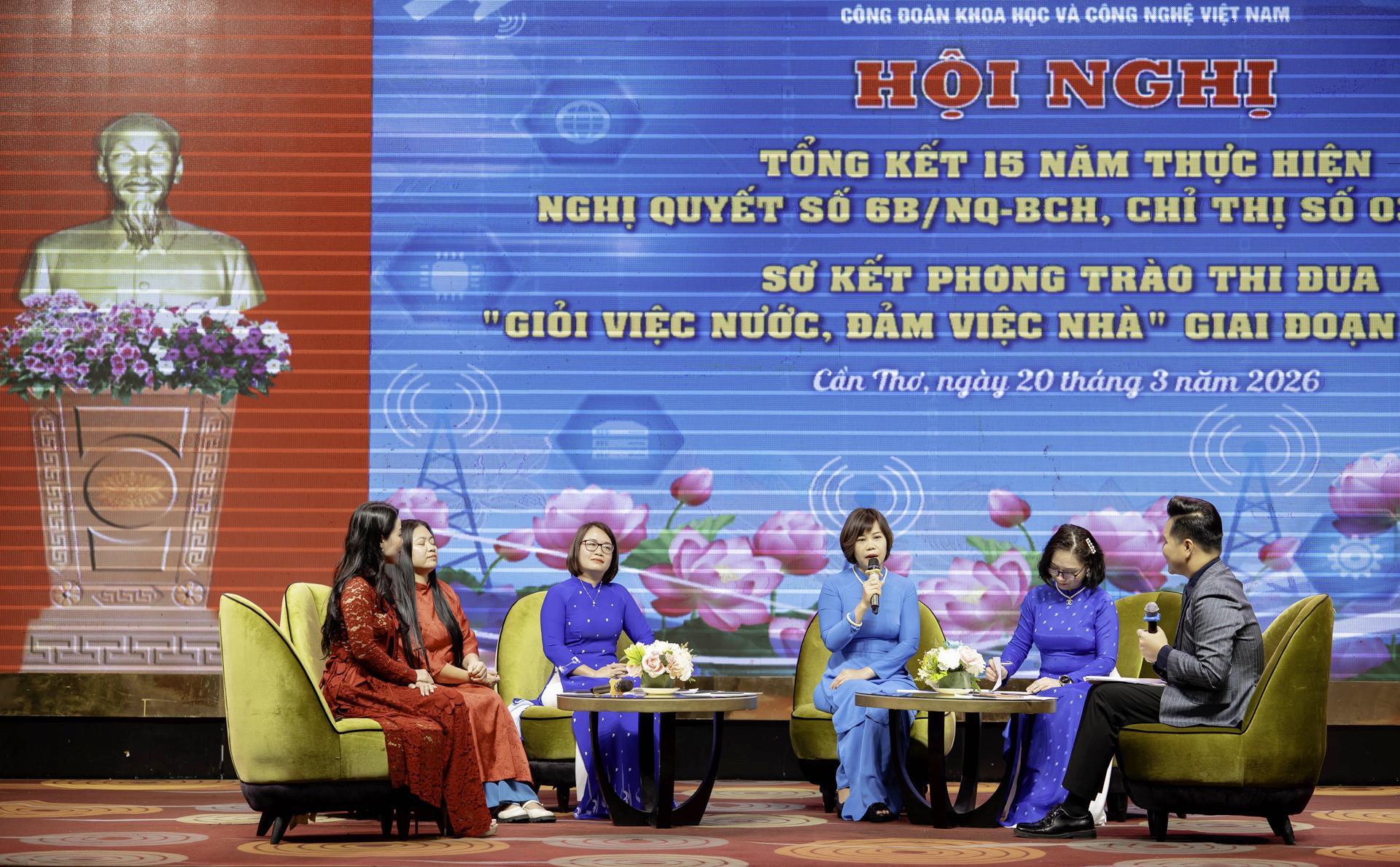 Công đoàn KH&CN cần trở thành kênh hỗ trợ thiết thực cho lao động nữ trong kỷ nguyên số và AI - Ảnh 1.
