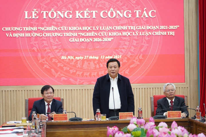 Chương tr&igrave;nh &ldquo;Nghi&ecirc;n cứu khoa học l&yacute; luận ch&iacute;nh trị giai đoạn 2021-2025&rdquo;: Ghi dấu chặng đường nghi&ecirc;n cứu l&yacute; luận ch&iacute;nh trị phục vụ Đại hội XIV- Ảnh 4.