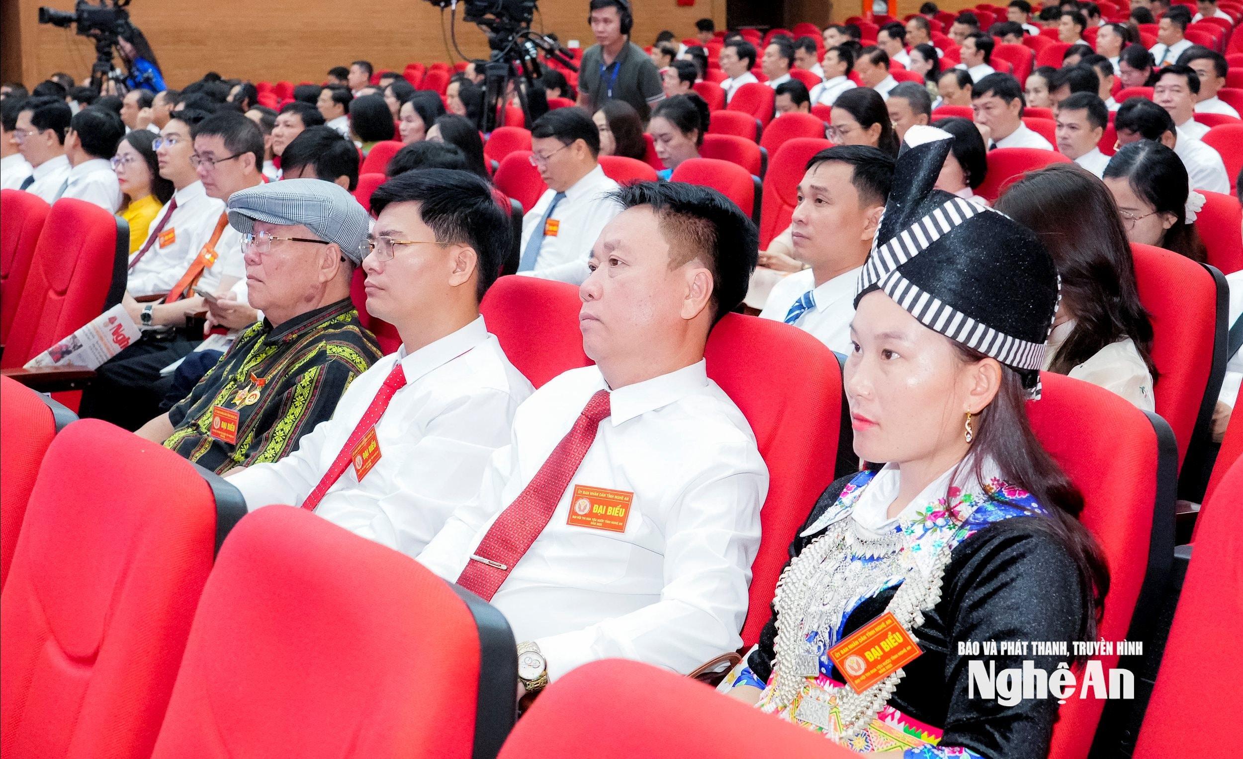 Các đại biểu tham dự Đại hội hi đua yêu nước tỉnh năm 2025. Ảnh: Phạm Bằng