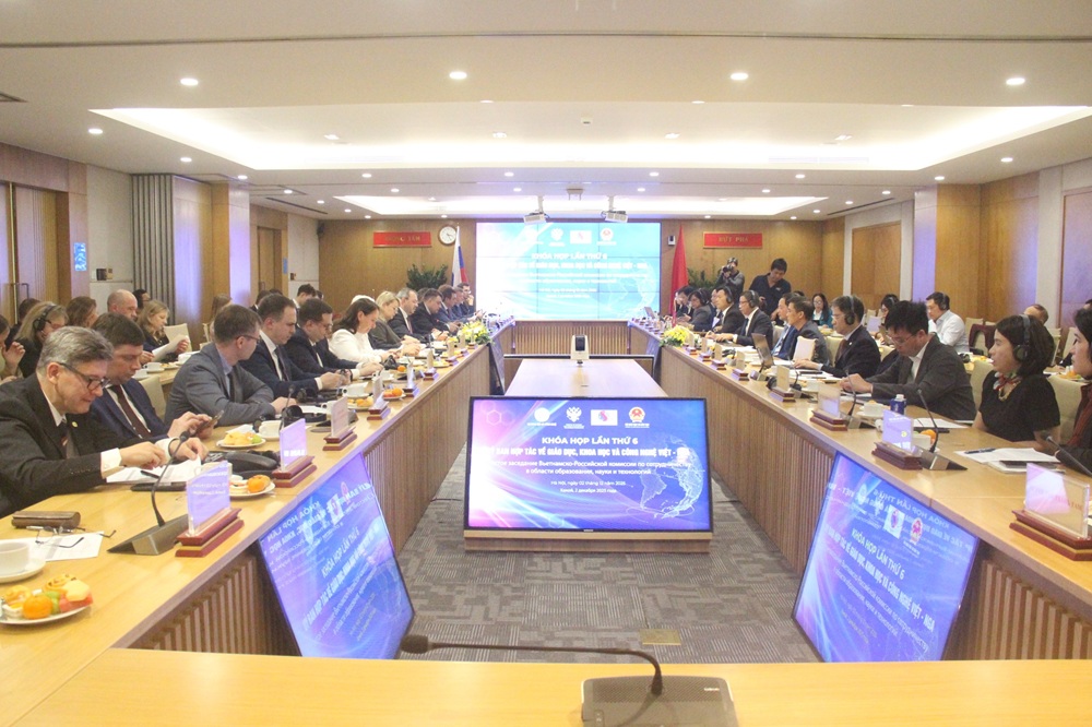 Khóa họp lần thứ 6 Ủy ban hợp tác về giáo dục, khoa học và công nghệ Việt - Nga- Ảnh 1. Khóa họp lần thứ 6 Ủy ban hợp tác về giáo dục, khoa học và công nghệ Việt - Nga- Ảnh 1.