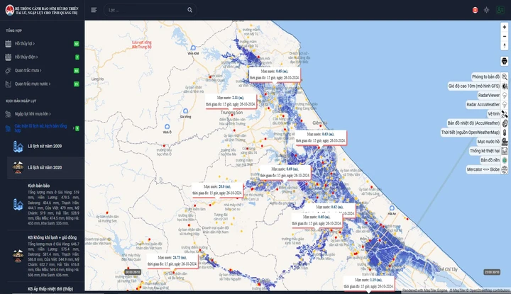 Hoàn thiện hệ thống cảnh báo sớm rủi ro thiên tai, ngập lụt cho tỉnh Quảng Trị - Ảnh 3.
