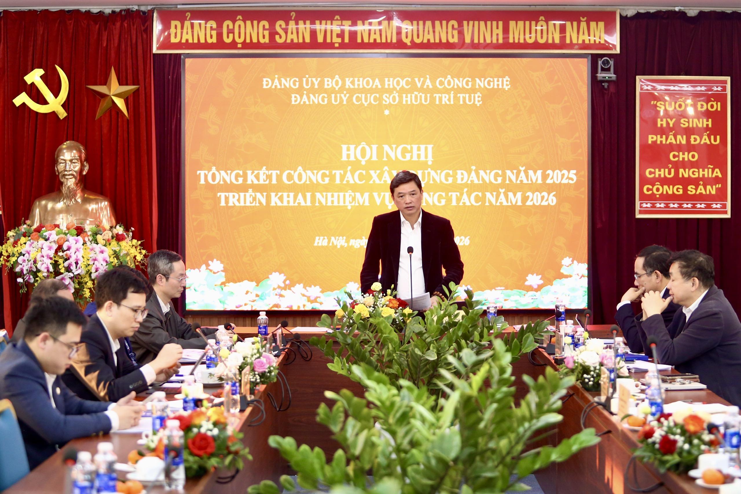 Đảng bộ Cục Sở hữu tr&iacute; tuệ tạo đột ph&aacute; từ cải c&aacute;ch v&agrave; chuyển đổi số- Ảnh 4.