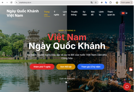 GEN Z BÙNG NỔ SÁNG TẠO TẠI CUỘC THI “HÀNH TRÌNH THỐNG NHẤT 2025” – “.VN” LÊN NGÔI TỰ HÀO DÂN TỘC - Ảnh 2.