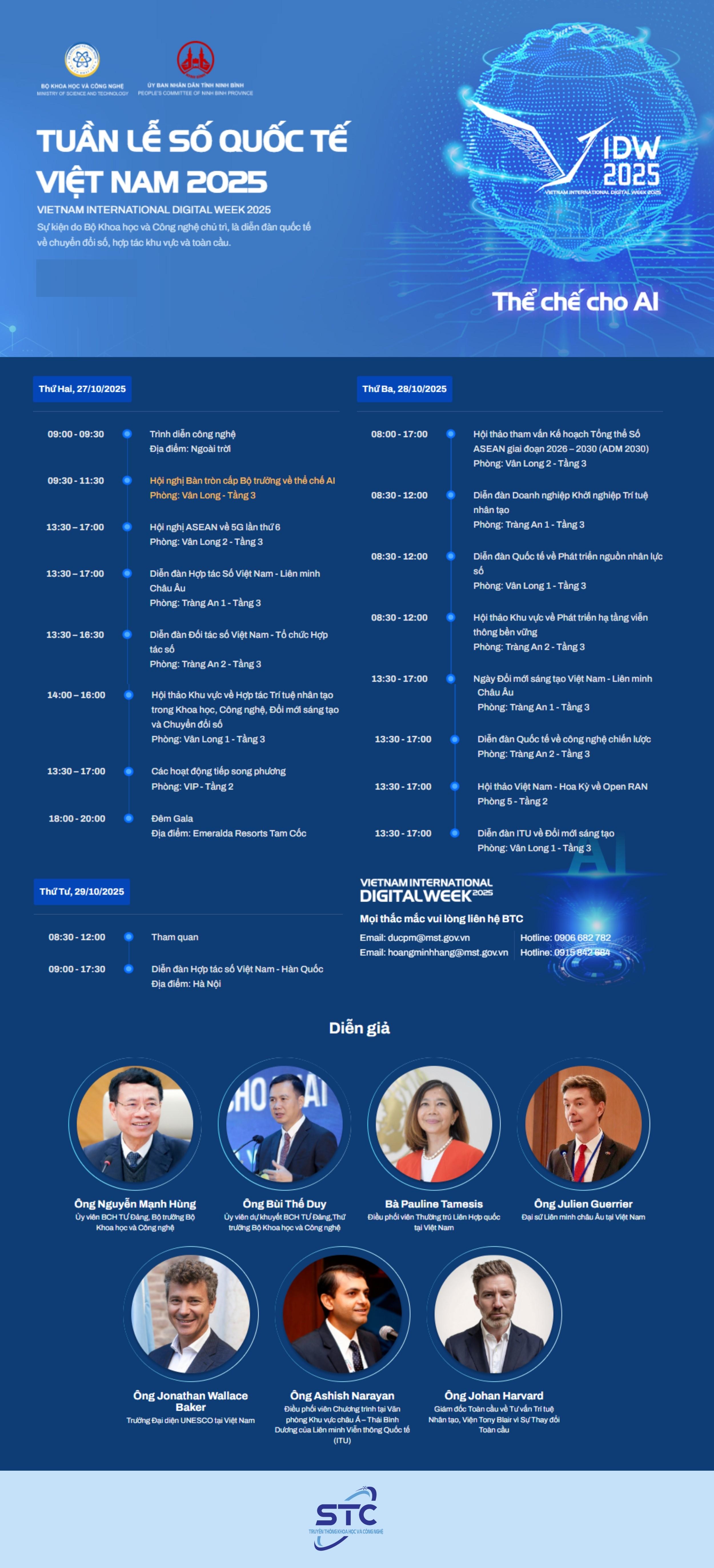 Sắp diễn ra Tuần lễ Số Quốc tế Việt Nam 2025: "Thể chế cho AI" - Ảnh 1.