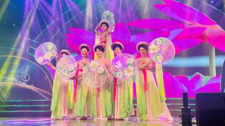 &ldquo;80 năm &ndash; Niềm tin v&agrave; kh&aacute;t vọng&rdquo;: Dấu ấn nghệ thuật của người lao động ng&agrave;nh Khoa học v&agrave; C&ocirc;ng nghệ- Ảnh 2.