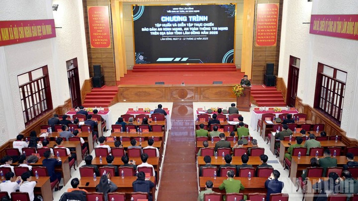 Lâm Đồng: Bảo đảm an ninh mạng, an toàn thông tin là nhiệm vụ thường xuyên - Ảnh 1.