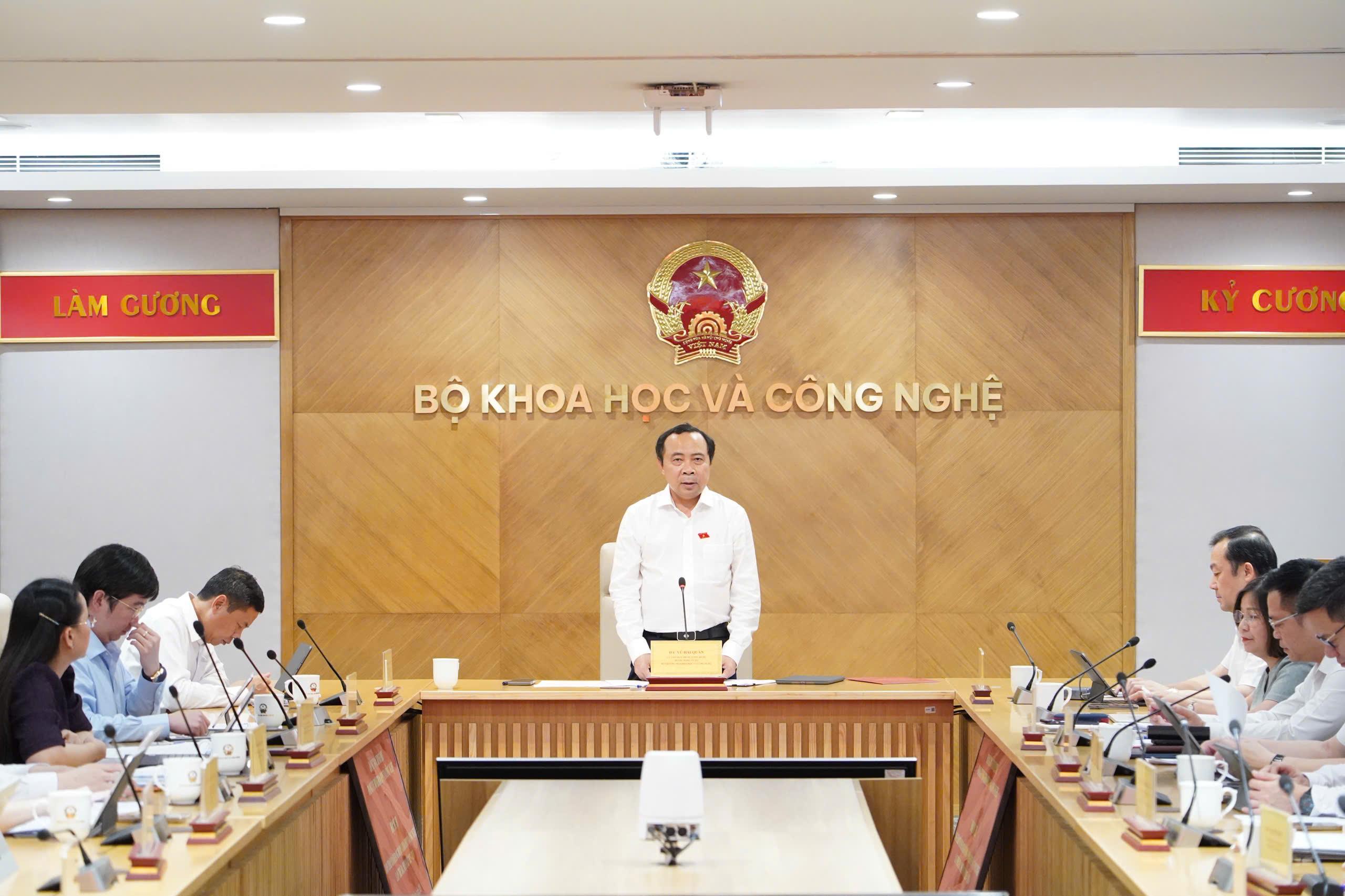 Đảng bộ Bộ KH&CN: Tháo gỡ “điểm nghẽn”, thúc đẩy chuyển đổi số - Ảnh 1.