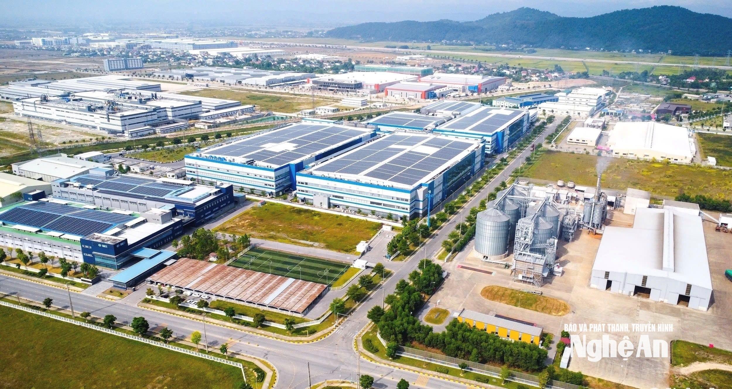 Khu công nghiệp VSIP Nghệ An (VSIP 1). Ảnh tư liệu: Thành Cường