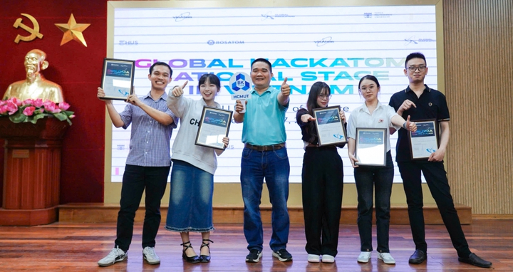 Dự án về Y học hạt nhân của sinh viên Bách khoa giành giải Nhì tại cuộc thi HackAtom 2026- Ảnh 1.
