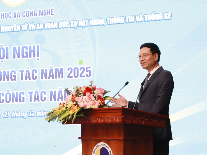 Bộ trưởng Nguyễn Mạnh Hùng: Dữ liệu, tiêu chuẩn và an toàn hạt nhân là nền móng cho phát triển KH&CN- Ảnh 5.