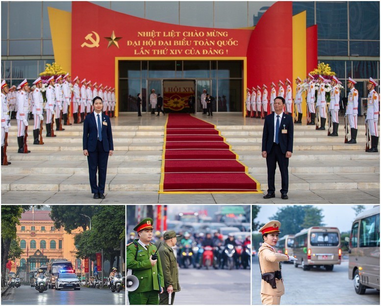 Lực lượng c&ocirc;ng an tập trung to&agrave;n lực đảm bảo tuyệt đối an ninh, an to&agrave;n Đại hội đại biểu to&agrave;n quốc lần thứ XIV của Đảng.