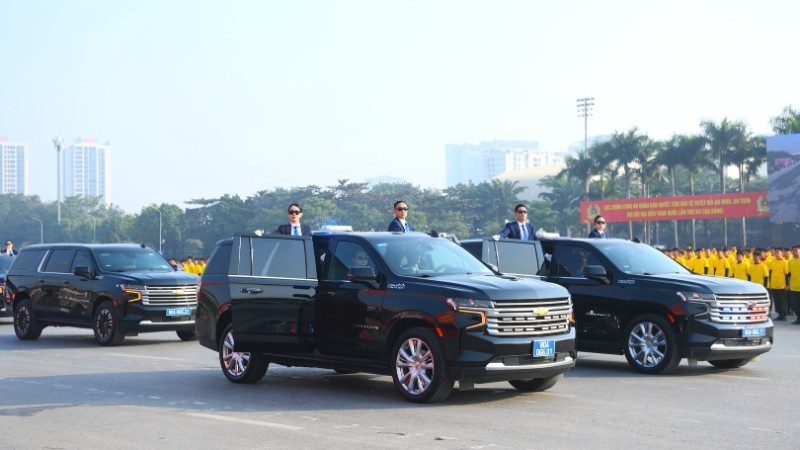 Tạo m&ocirc;i trường an ninh, an to&agrave;n tuyệt đối, phục vụ tốt nhất c&ocirc;ng t&aacute;c tổ chức Đại hội.