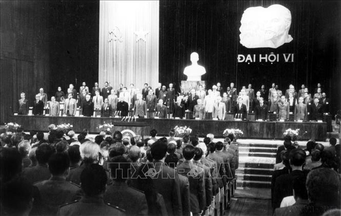 Đại hội đại biểu to&agrave;n quốc lần thứ VI của Đảng.