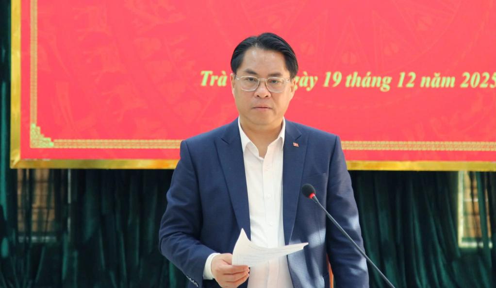 B&iacute; thư Tỉnh ủy Phan Thăng An.