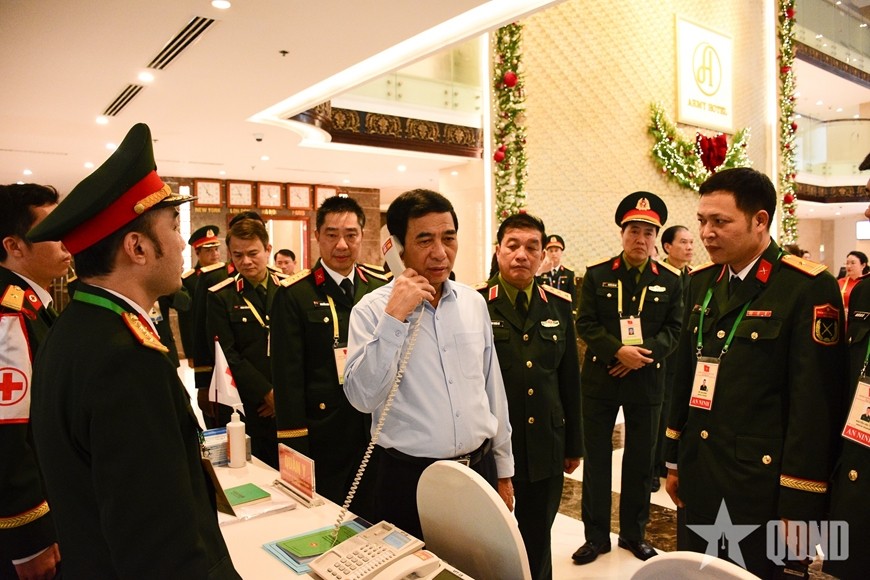 Đại tướng Phan Văn Giang: Phục vụ đại biểu dự Đại hội tuyệt đối kh&ocirc;ng để xảy ra sơ suất, d&ugrave; l&agrave; nhỏ nhất ảnh 1