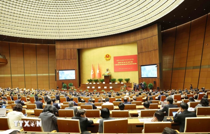 Hội nghị toàn quốc nghiên cứu, học tập, quán triệt và triển khai thực hiện Nghị quyết Đại hội XIV của Đảng.