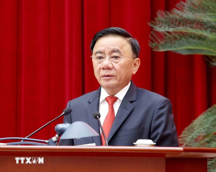 Thường trực Ban Bí thư Trần Cẩm Tú phát biểu chỉ đạo tại Hội nghị.