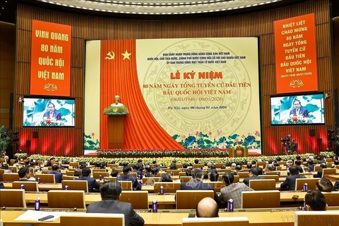 Lễ Kỷ niệm 80 năm Ngày Tổng tuyển cử đầu tiên bầu Quốc hội Việt Nam.