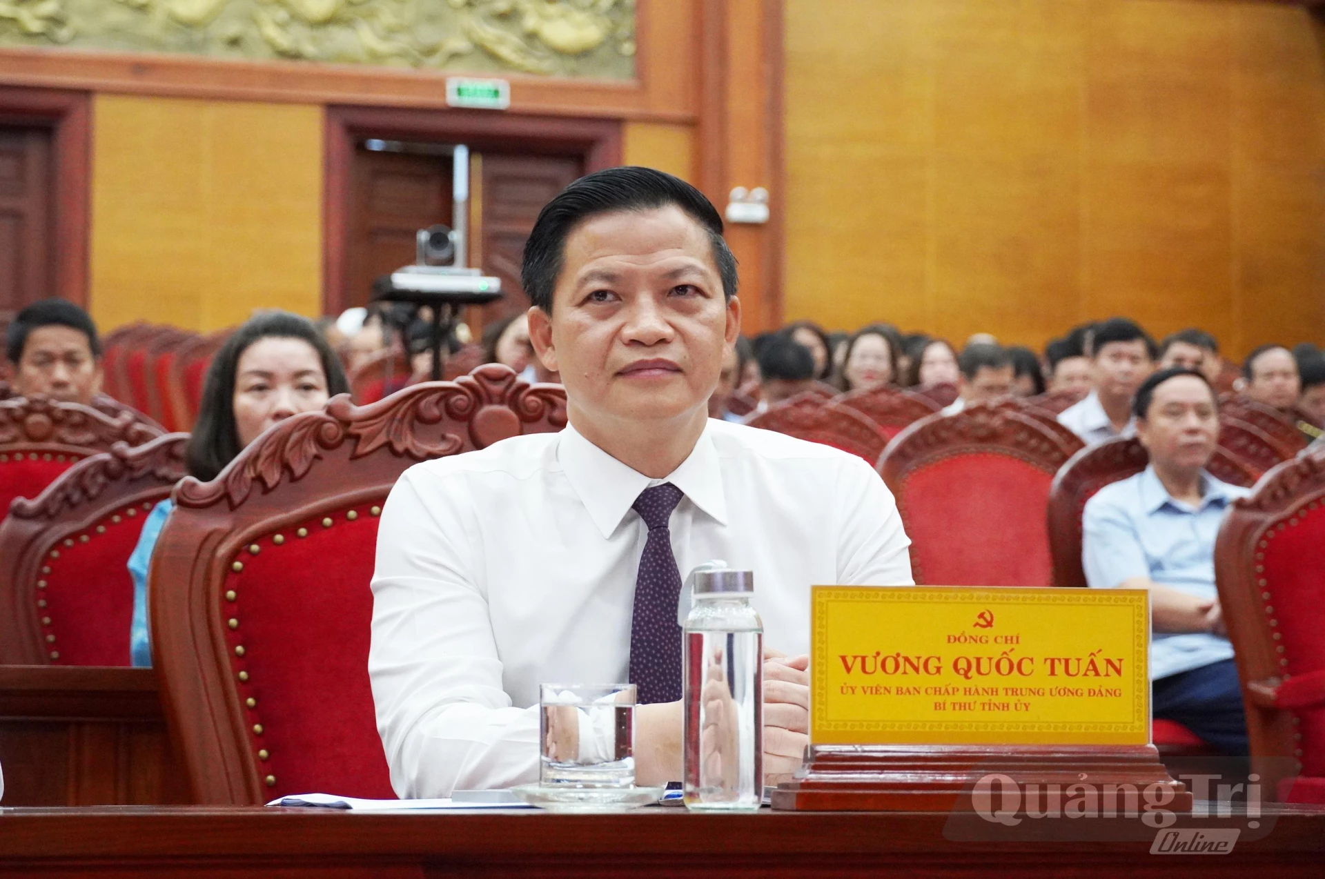 đồng chí: Vương Quốc Tuấn, Ủy viên BCH Trung ương Đảng, Bí thư Tỉnh ủy;