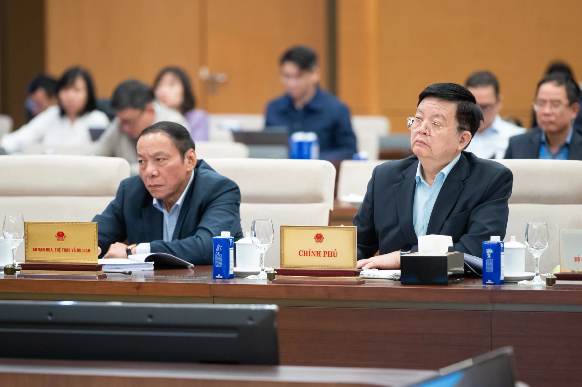 Các đại biểu tham dự phiên họp.