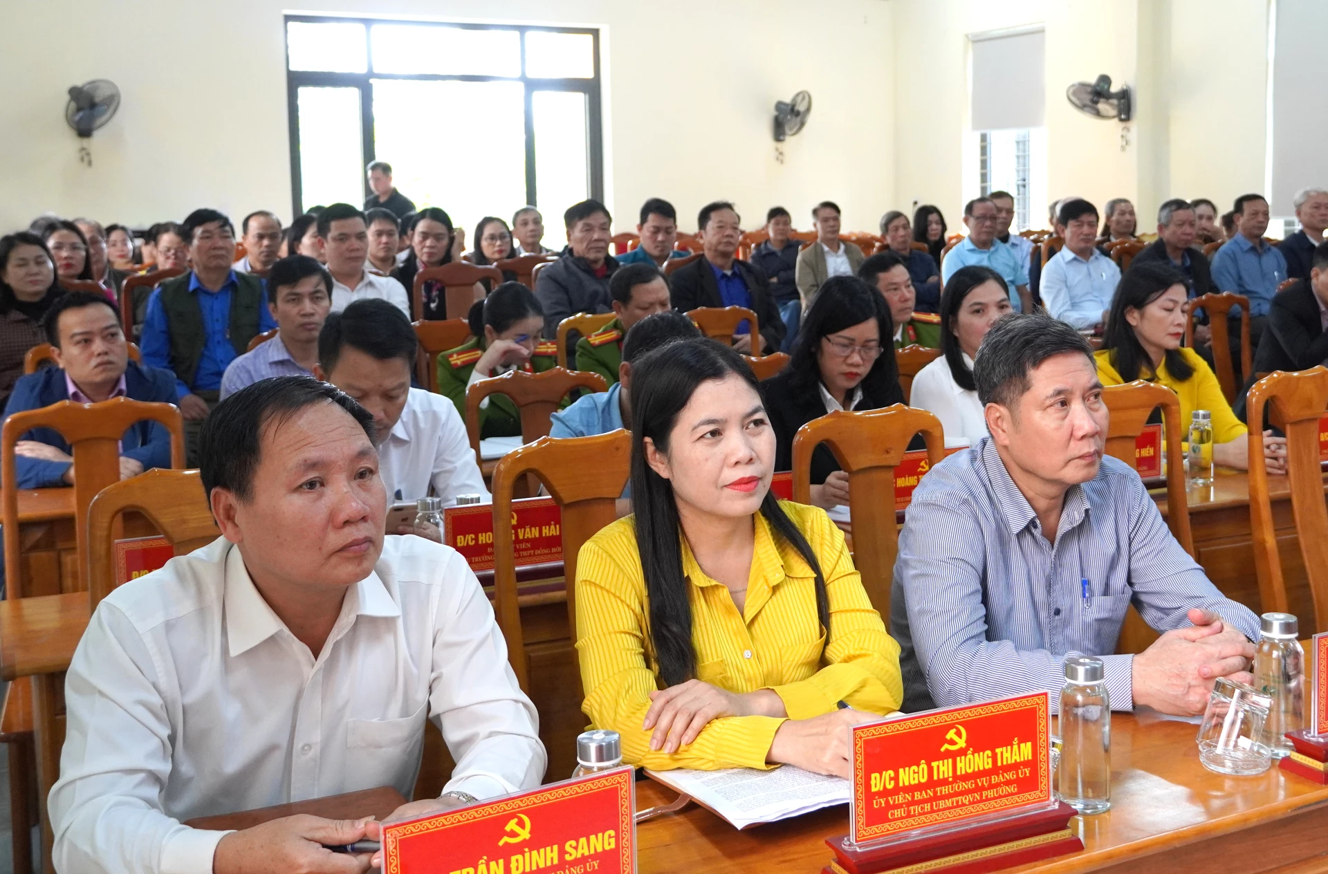 Các đại biểu dự hội nghị. Ảnh: H.Tr.