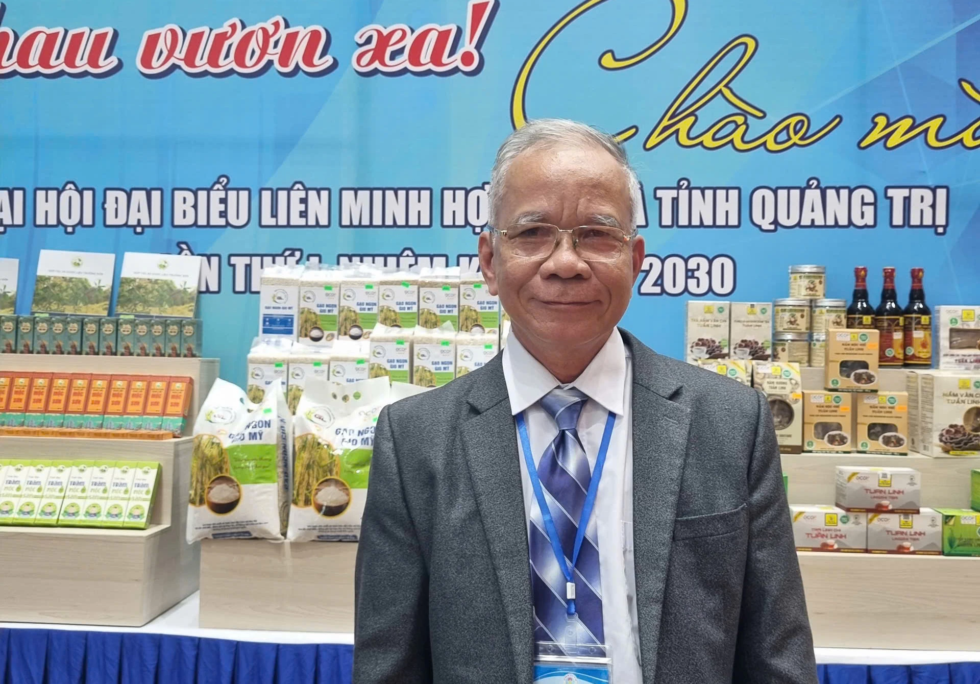 &Ocirc;ng Nguyễn Giang tham dự Đại hội đại biểu Li&ecirc;n minh Hợp t&aacute;c x&atilde; tỉnh Quảng Trị lần thứ I, nhiệm kỳ 2025-2030 - Ảnh: T.P