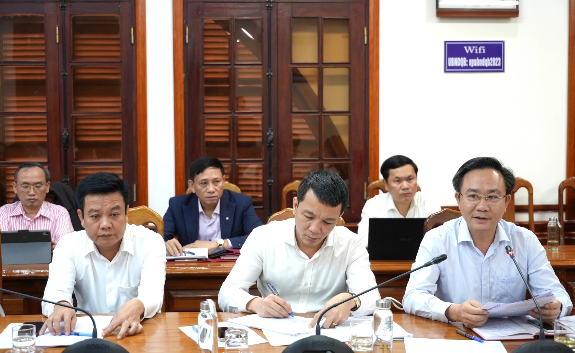 C&aacute;c đại biểu tham dự cuộc họp - Ảnh: Trung Đức