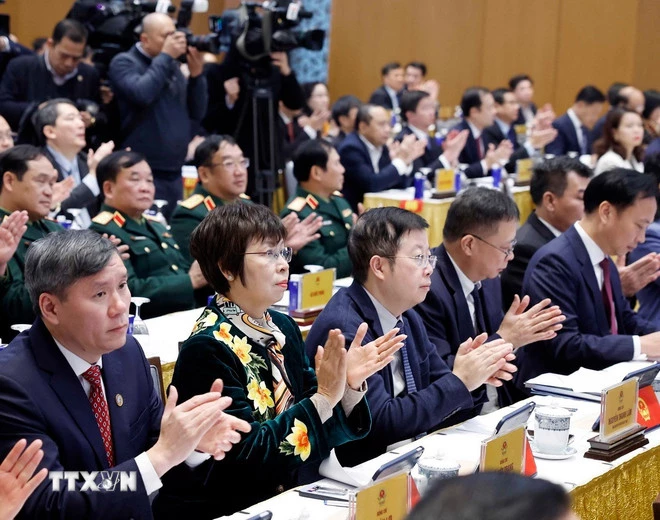 C&aacute;c đại biểu tham dự hội nghị. (Ảnh: Thống Nhất/ TTXVN)