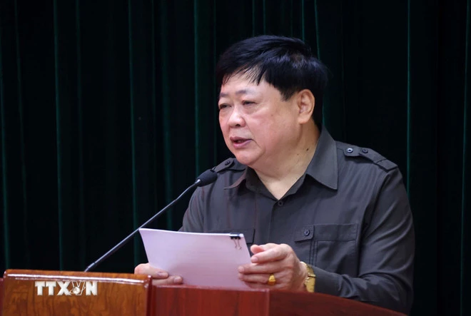 Ph&oacute; Gi&aacute;o sư-Tiến sĩ&nbsp;Nguyễn Thế Kỷ, nguy&ecirc;n Ủy vi&ecirc;n Trung ương Đảng, Ph&oacute; Chủ tịch Hội đồng L&yacute; luận Trung ương. (Ảnh: Văn Điệp/TTXVN)